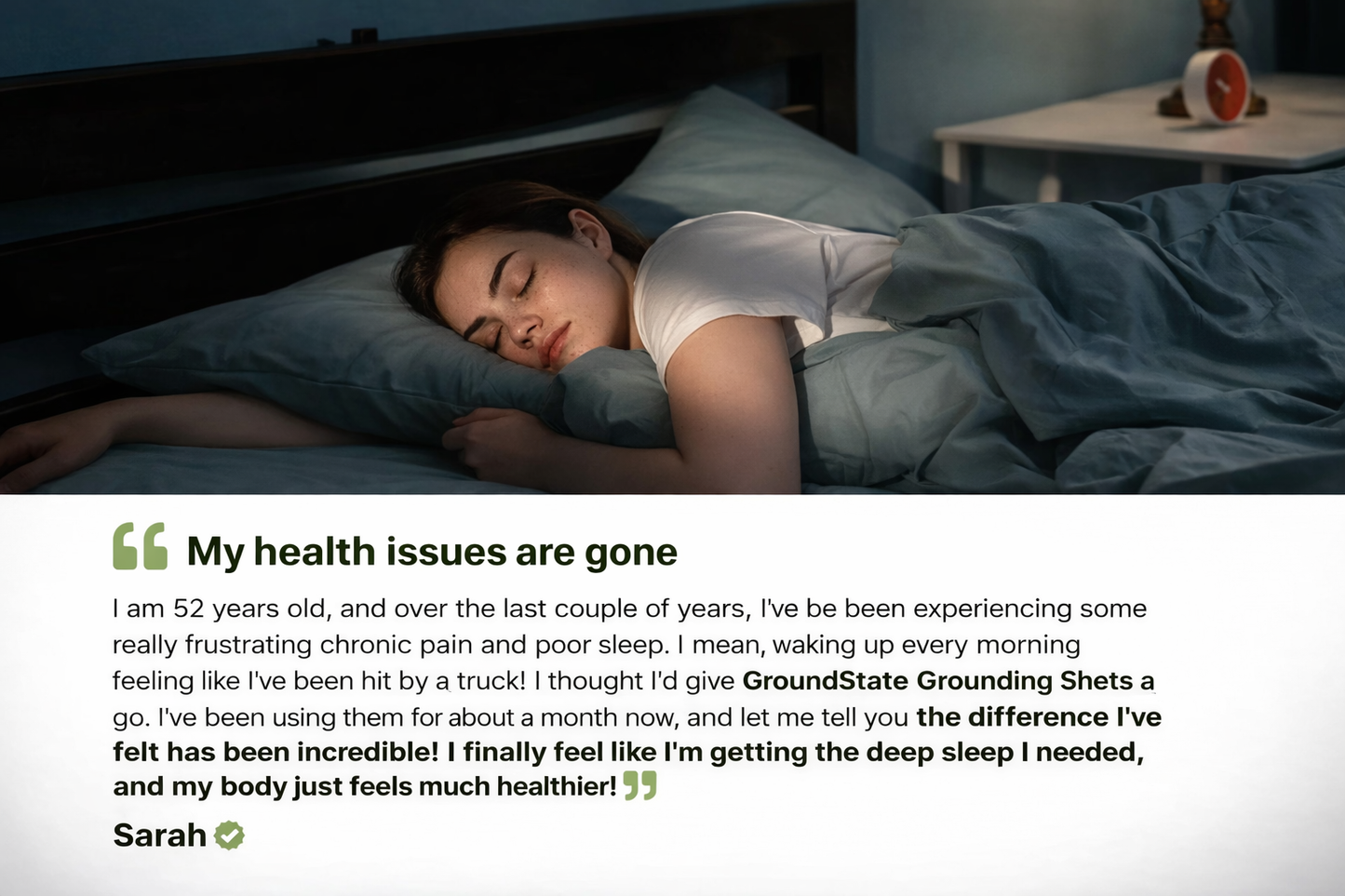 Grounding Bed Sheet